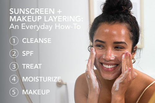 Image for article - Sunscreen + Makeup Layering: An Everyday How-To